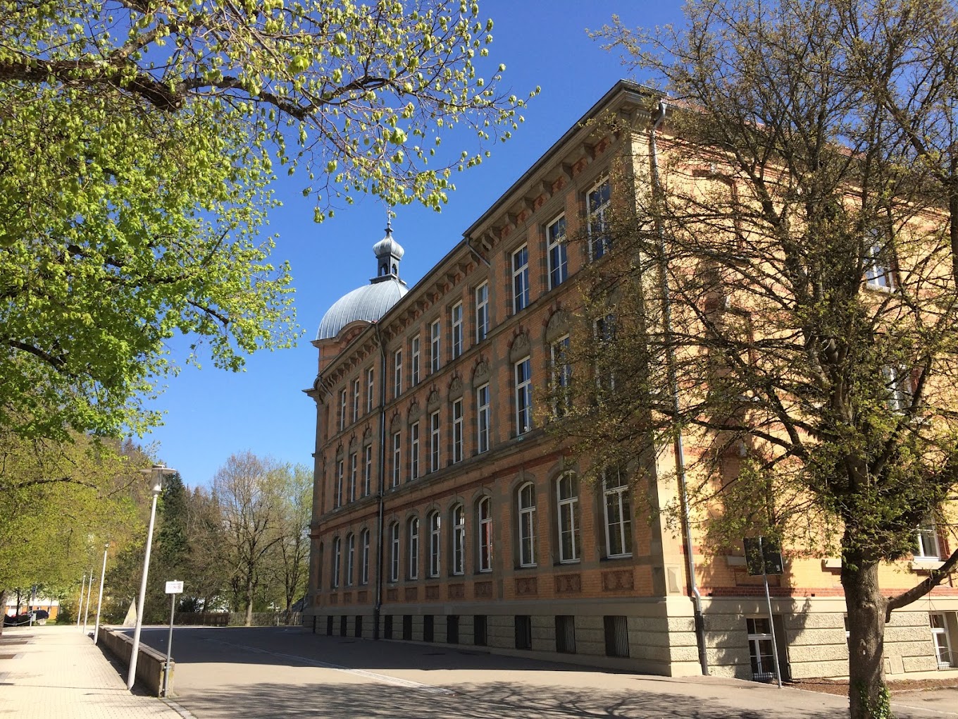 Historisches Schulgebäude der Hohenbergschule in Albstadt